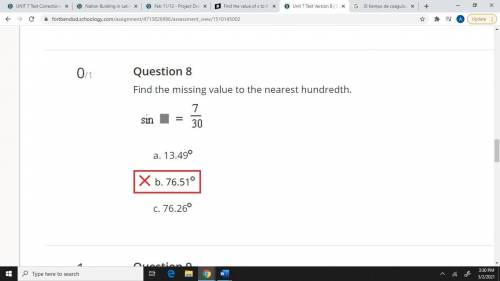 Find the missing value to the nearest hundredth.
explain please