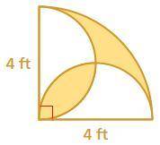 Ahhh help
Find the area of the shaded region. Round your answer to the nearest hundredth.