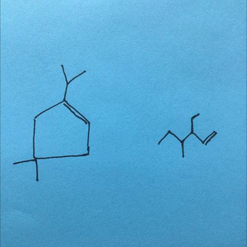 Name the alkenes below.