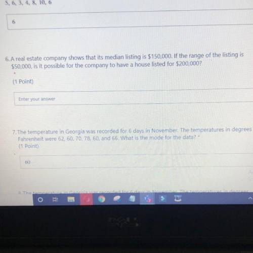 Someone please answer only 6 for me I need it ASAP