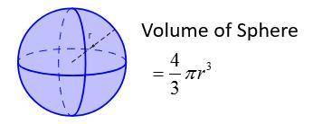 What is the volume of a sphere