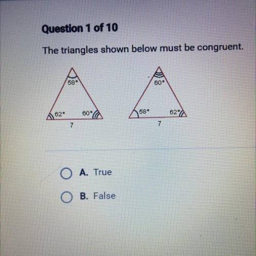 The triangles shown below must be congruent lmk ASAP
