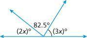 PICTURE BELOW
Determine the measure in degrees of the angle indicated with an arc.