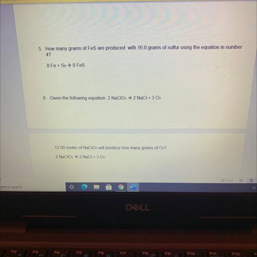 Can you show the work for these problems and the answer