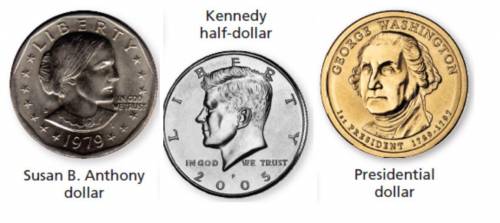You have 10 coins in your pocket. Five are Susan B. Anthony dollars, two are Kennedy half-dollars,