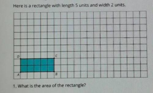 Help me find the area of the rectangle for geometry class and thank you ^_^​