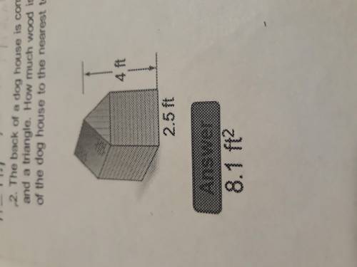 Help me please use pi or use the formula of the area