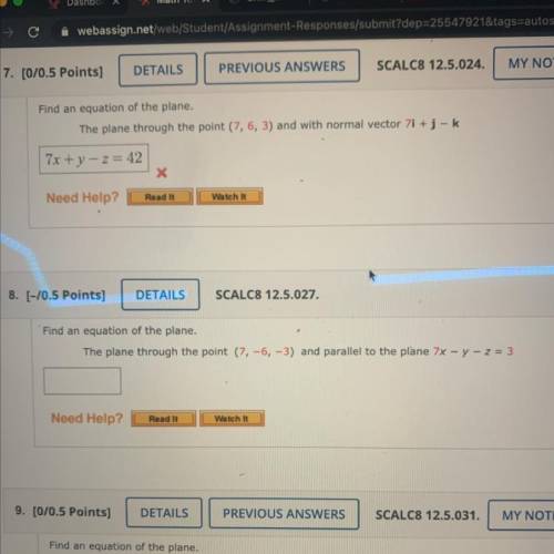 Need help with theses problems