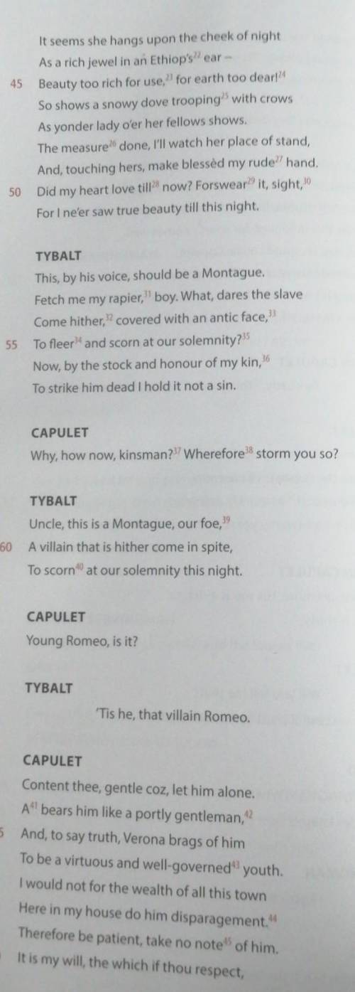 Romeo and Juliet-

Describe Tybalt's reaction to discovering Romeo at the celebration. Please gath