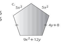 1. El perímetro de la figura que se muestra es:

a. 10x2+20y+8
b. 19x2+16y+16
c. 19x2+20y+16
d. 19