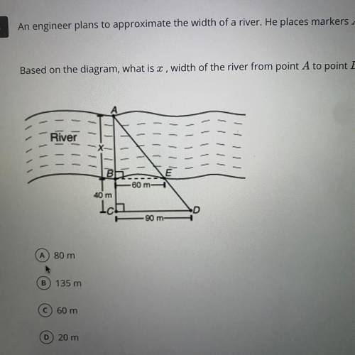 Please help me this is timed. A to point B?