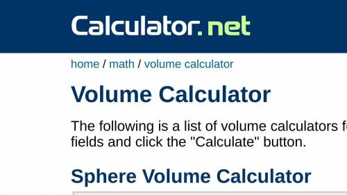 How do i find the volume in a 3d shape