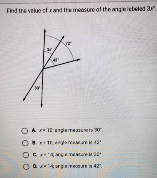 Stuck on this problem, can't find 3x​