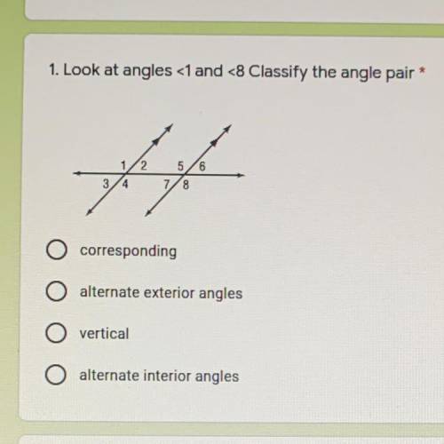 I need help which angle is it? On #1