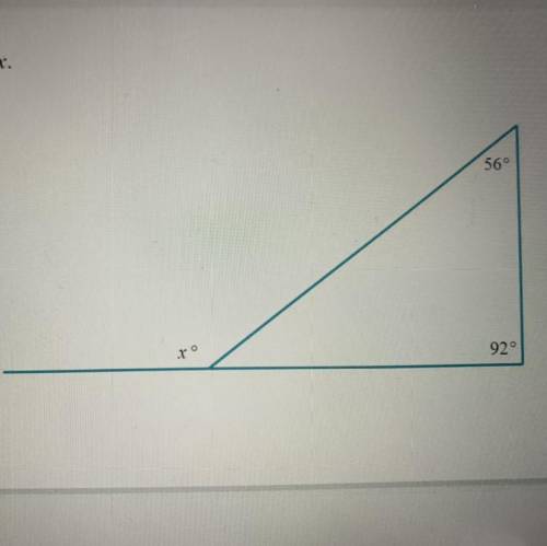 What’s the value of X ? PLS HELP )):