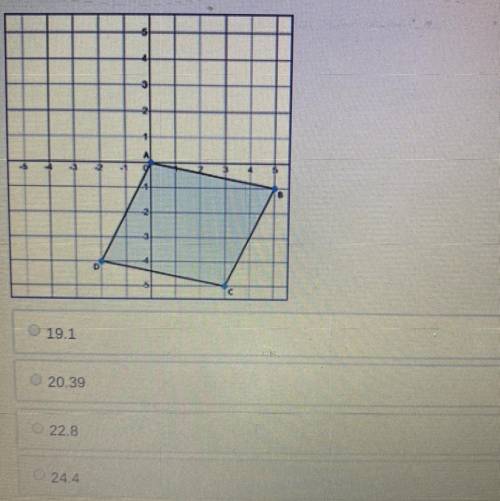 Please help 
Find the perimeter of the following shape, rounded to the nearest tenth