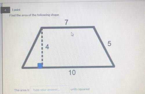 Please help me find the area of this shape please!