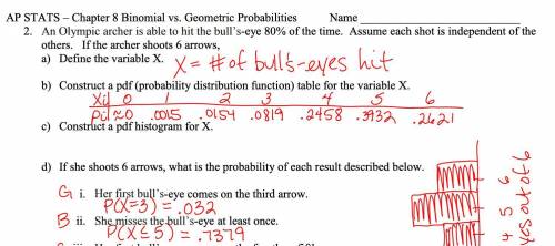 Can someone explain how this probability table for variable x was found? (for each number) and how