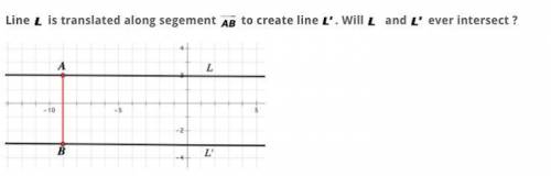 Yes, line L' is now the same as L.

Yes, parallel lines always eventually intersect.
Yes, every po