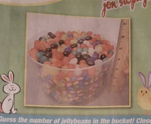 Guess how many jelly beans are in the jar :)