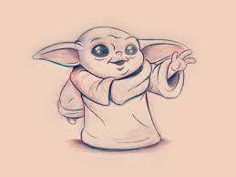 Do yall like my Baby Yoda drawings???