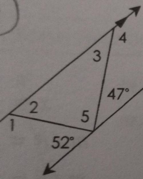 I need help finding missing angles ​