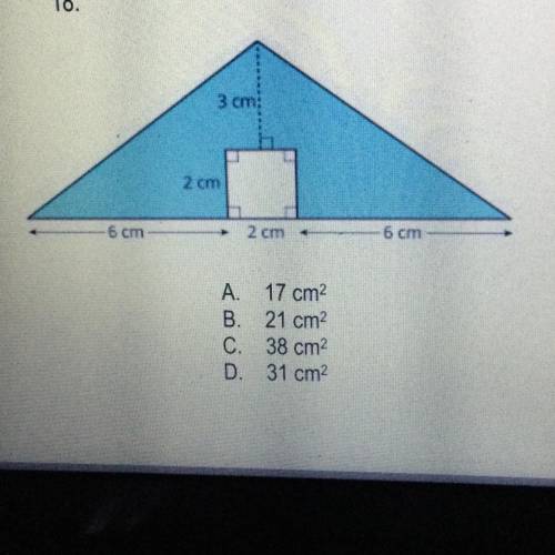 PLEASE HELP. what is the area of this shape