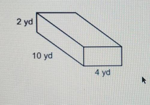 I need help finding surface area and volume ​