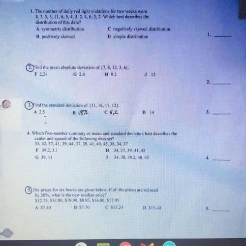 Can someone help me out with 1-5 pls!?