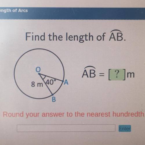 PLEASE HELP Find the length of AB.
Round your answer to the nearest hundredth