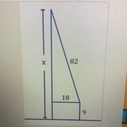 Please help

A monument in the shape of a right triangle sits on a