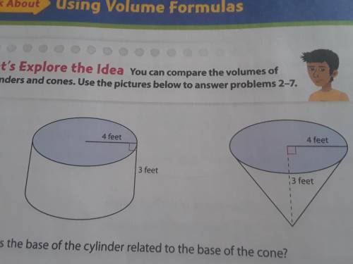 Suppose you fill the cone with water and empty the water into the cylinder. how many times will you