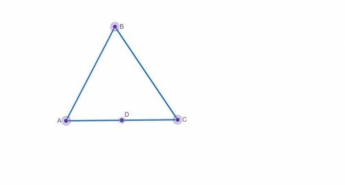 Given triangle ABC is isosceles. (AB=BC) Point D is the midpoint of AC.

Prove that angle A = angl