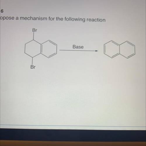 Propose a mechanism for the following reaction