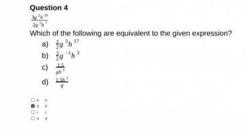 Can anyone please check my answers? And if there is any I didn't pick/wrong please let me know!! Th