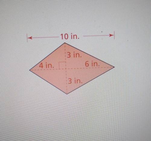 Find the area of the trapezoid and the area of the kite. ​