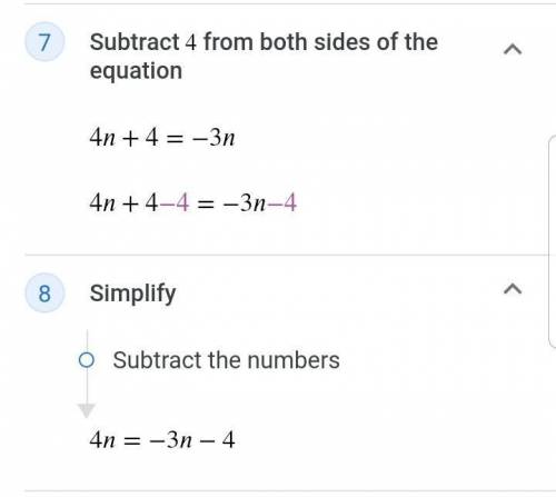 Solve for n. 2/3(1+n)=-1/2n