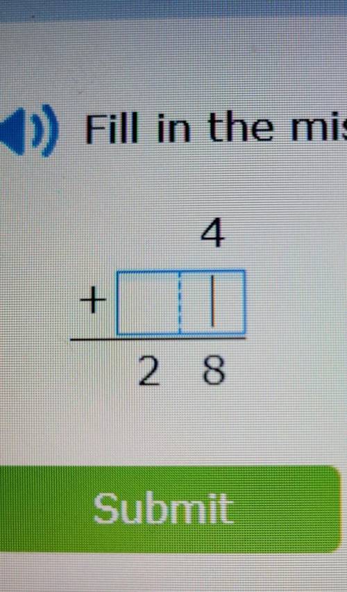 What's the missing numbers?​