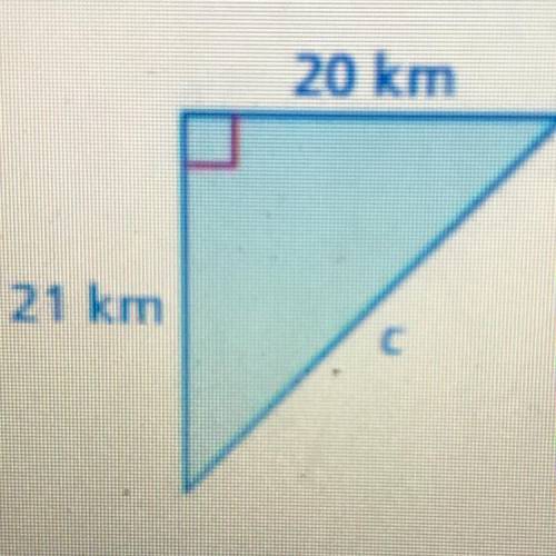 Find the missing length of the triangle last one