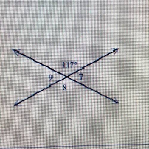 13. Find the measures of the numbered angles.