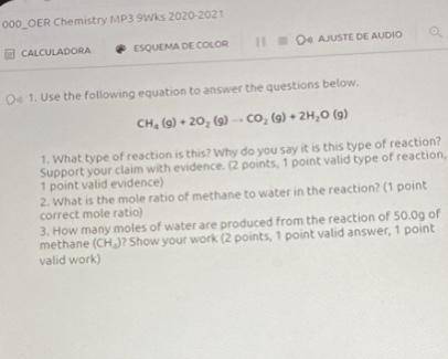 I need 3 questions answered for chemistry !!