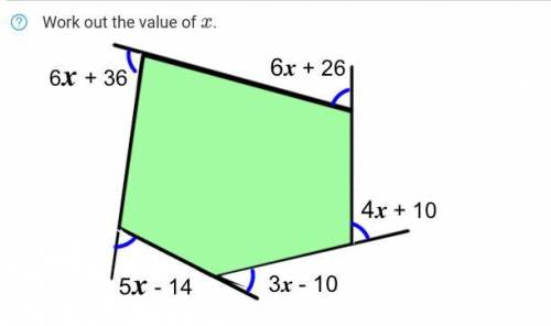 Can someone please help me with this angle in polygon question?i can't get the answer right