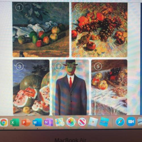 Please help me i will give brainliest

What themes can you detect in these apple paintings from th
