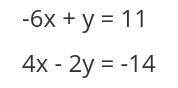 Solve the following question using substitution.