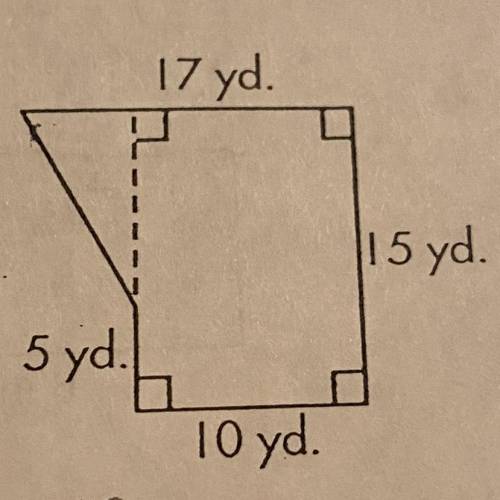 What is the area of the figure?