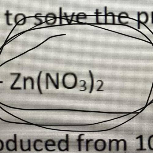 What is the formula mass of (ZnNO3)2)