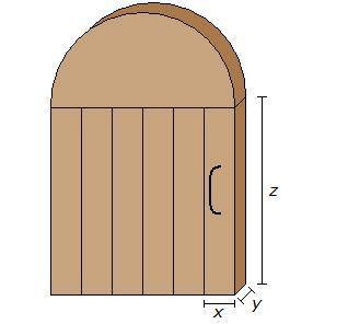 PLEASE URGENT HELP

Gerald assembled a wooden gate, as shown below, where each of the six b