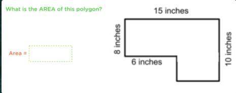 What is the area of this polygon