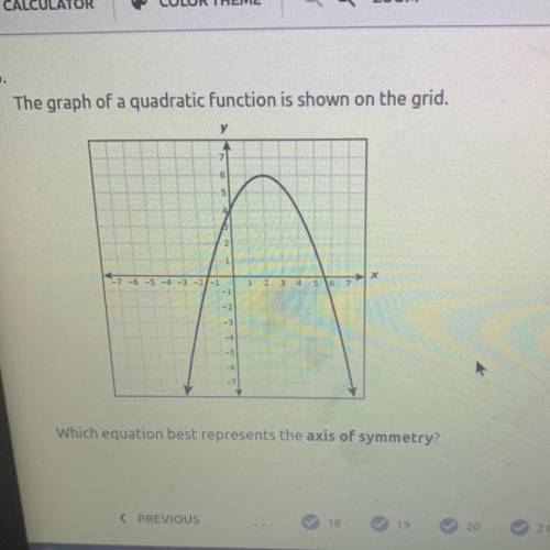 Helppoo
The graph of a quadratic function is shown on the grid.