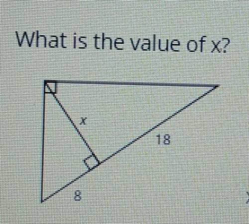 What is the value of x?​